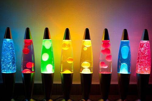 Lava Lamp - Pink