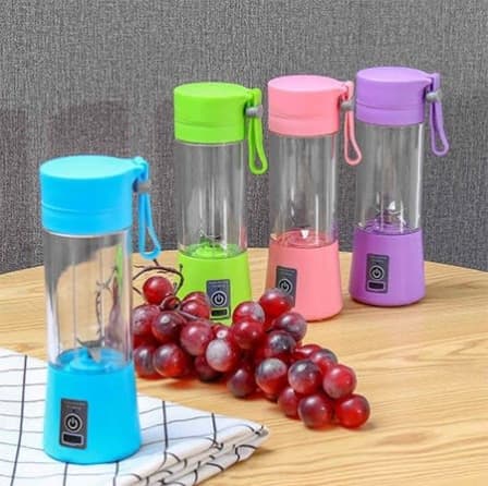 Portable Rechargeable Fruit and Juice Blender - Baby Food Maker   GREEN COLOUR