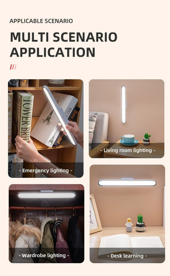 Table Lamp Led Cool Eye Protection Night Light - White