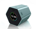 Hexagon Digital Clock Timer Magnetic Cubes Timer - Blue