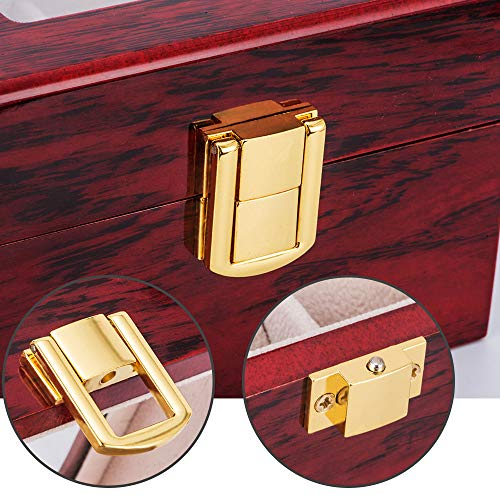 Luxury 2 Slots Wooden Watch Box
